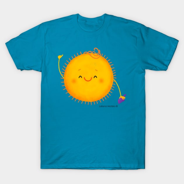 Sun Hot Hair Style T-Shirt by julianamotzko